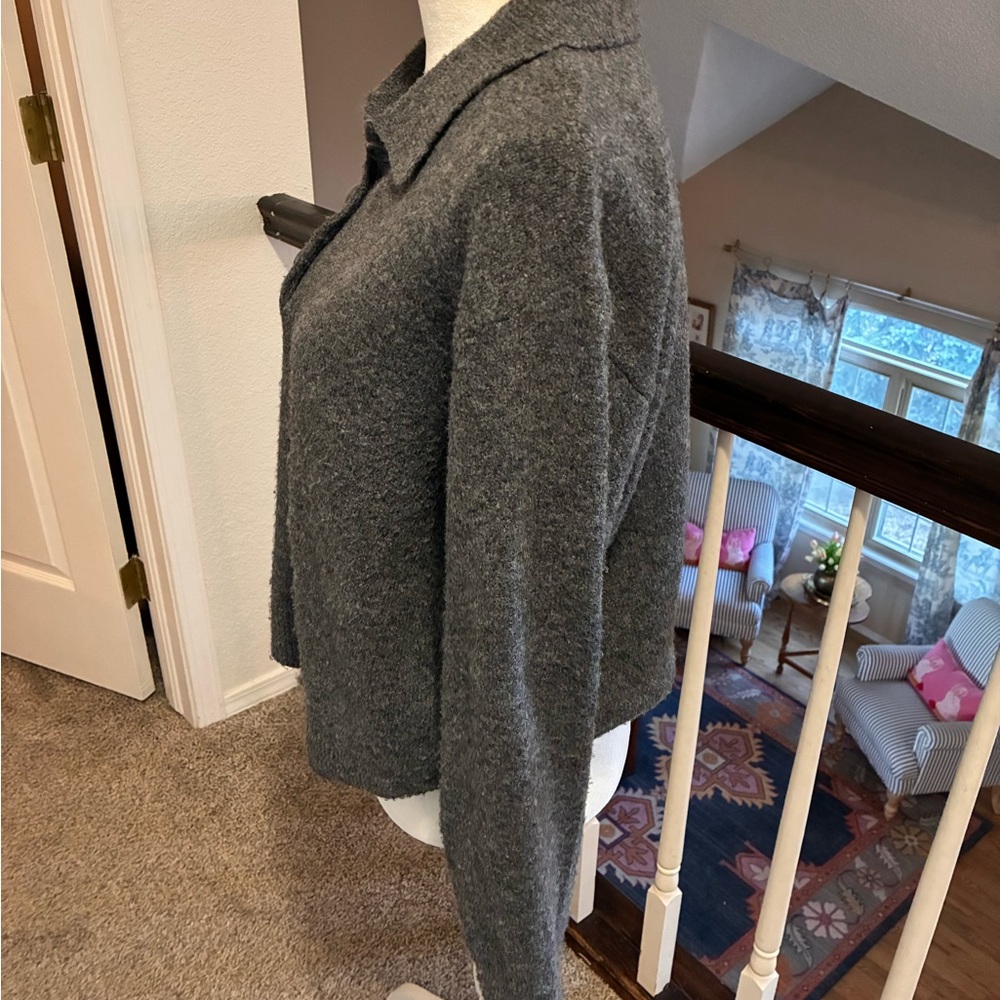 Universal Thread Cropped Polo Sweater - Picture 2 of 5